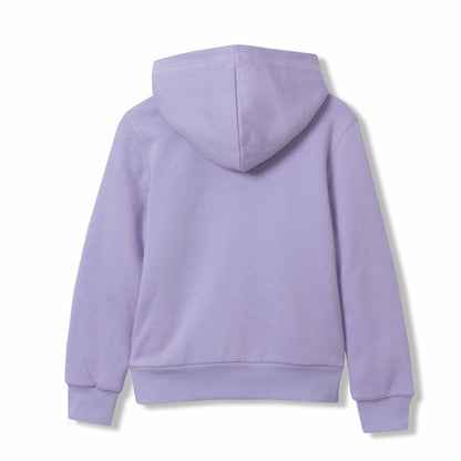 Kids Girls Camp Fleece Faux Shearling-Lined Hoodie | Eddie Bauer