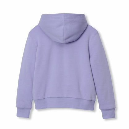 Kids Girls Camp Fleece Faux Shearling-Lined Hoodie | Eddie Bauer
