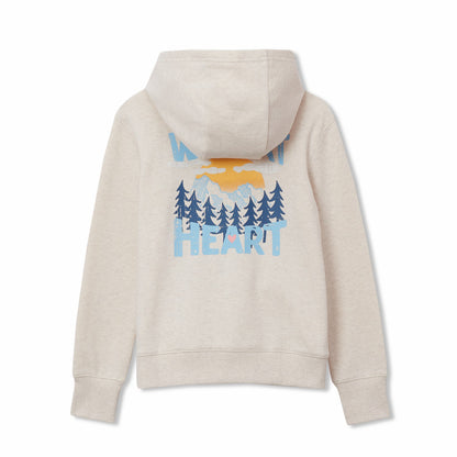 Girls Graphic Camp Fleece Hoodie | Eddie Bauer