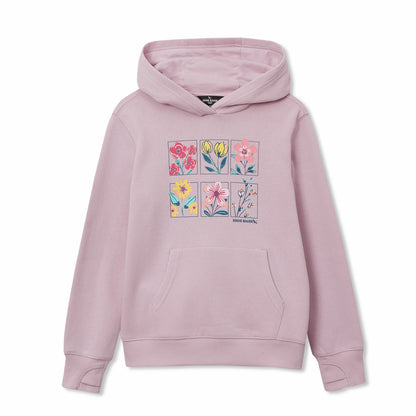 Girls Graphic Camp Fleece Hoodie | Eddie Bauer