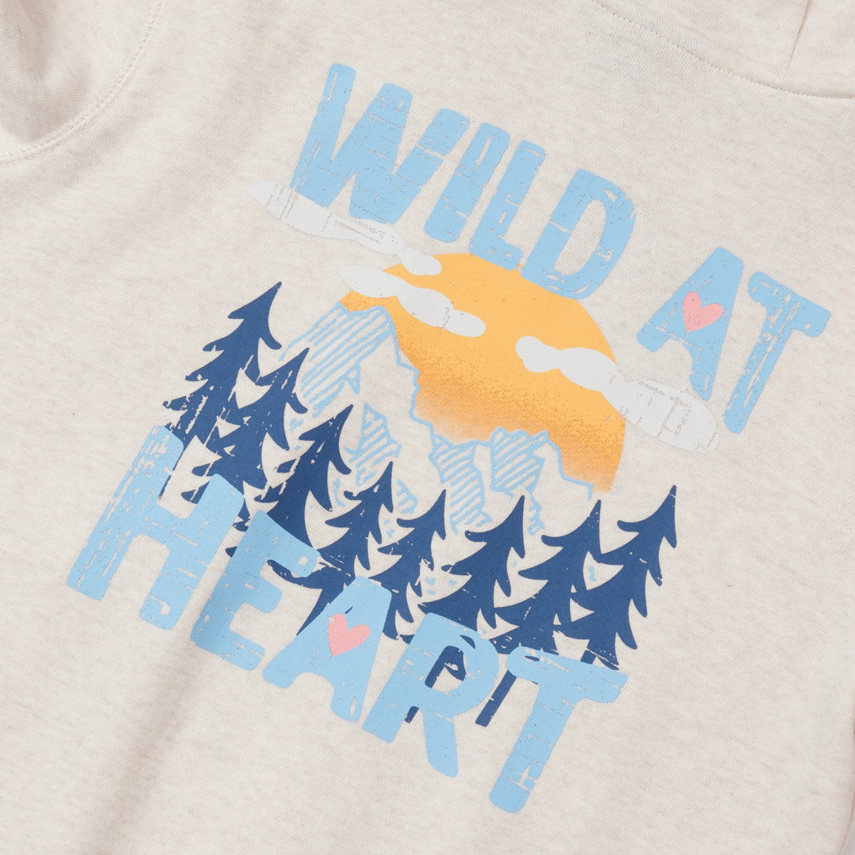 Girls Graphic Camp Fleece Hoodie | Eddie Bauer