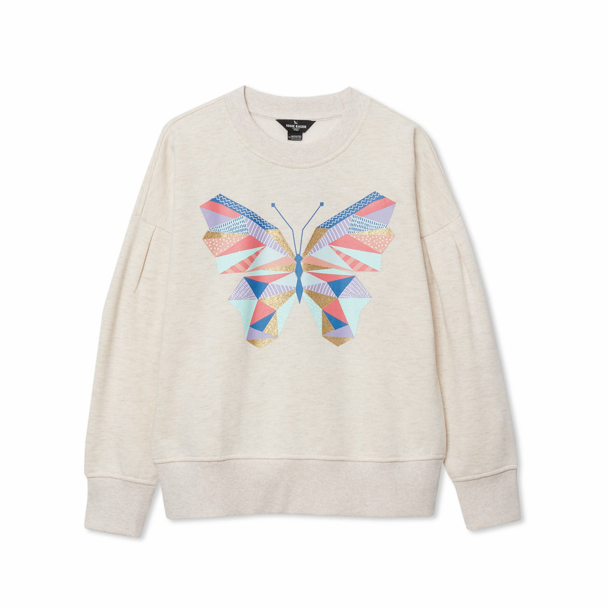 Girls Cozy Fleece Crew | Eddie Bauer