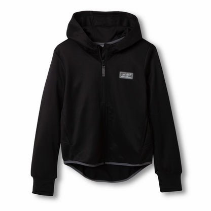 Kids Girls Trail Active Hoodie - Solid | Eddie Bauer