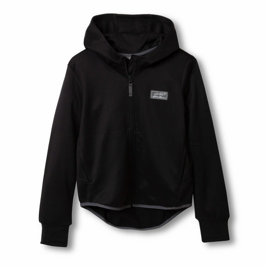 Kids Girls Trail Active Hoodie - Solid | Eddie Bauer