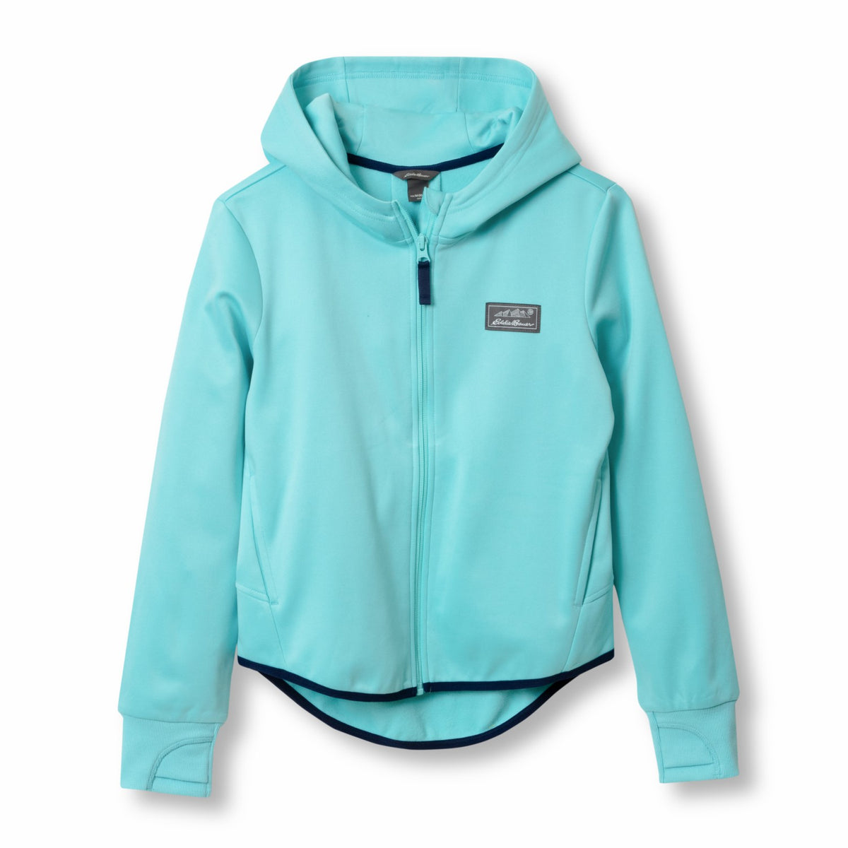 Kids Girls Trail Active Hoodie - Solid | Eddie Bauer