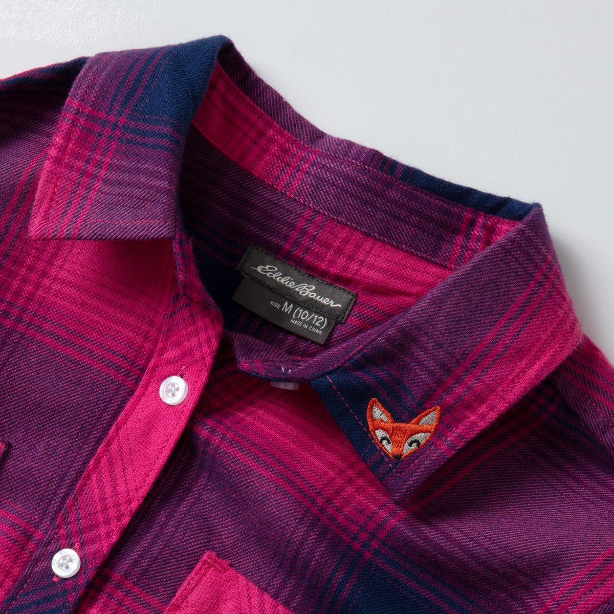 Kids Girls Stines Favorite Flannel | Eddie Bauer