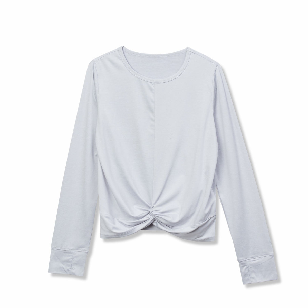 Kids Girls Trail Twist Front LS Top | Eddie Bauer