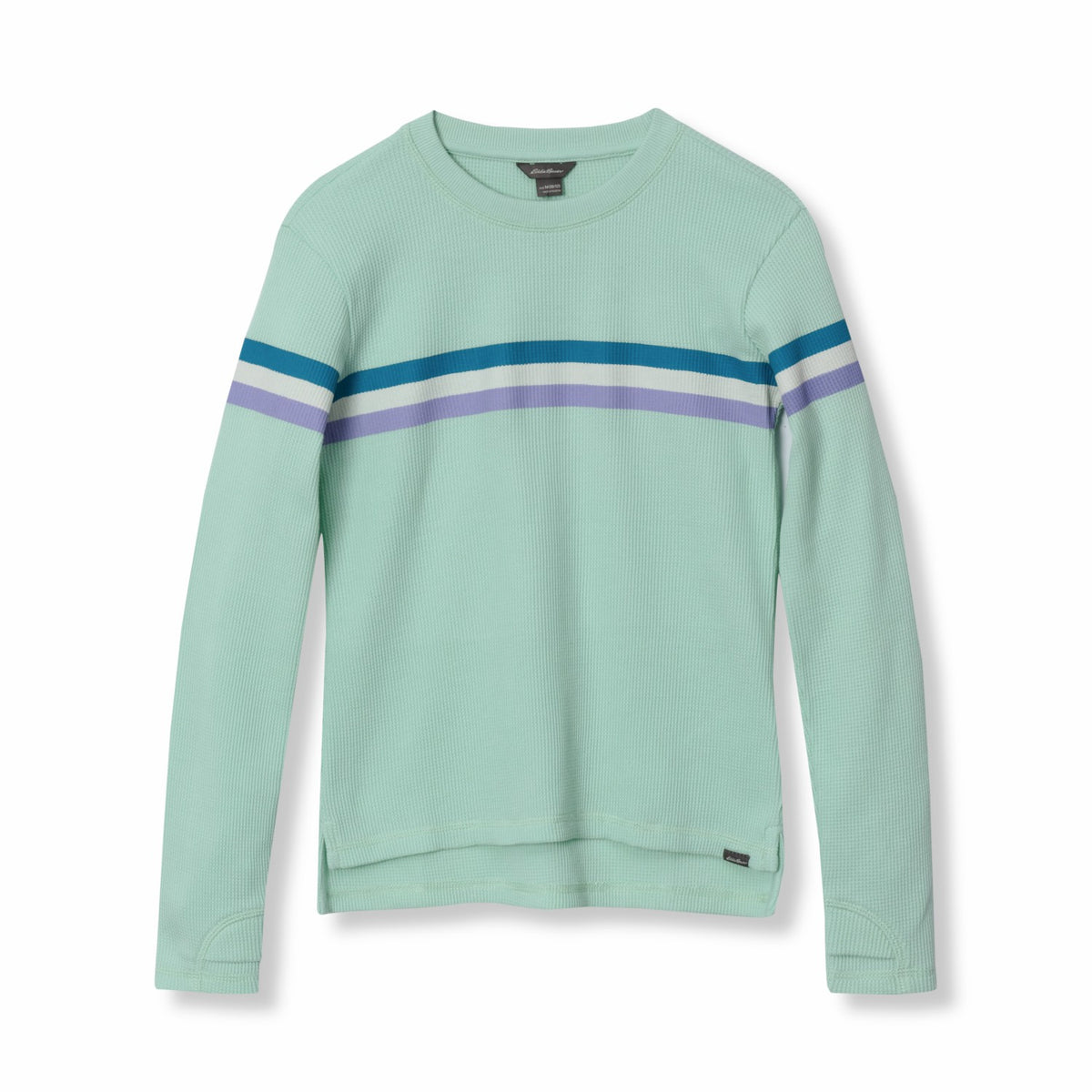 Kids Girls Myriad Thermal Stripe Long-Sleeve T-Shirt | Eddie Bauer