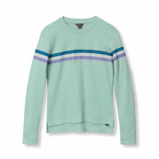 Kids Girls Myriad Thermal Stripe Long-Sleeve T-Shirt | Eddie Bauer