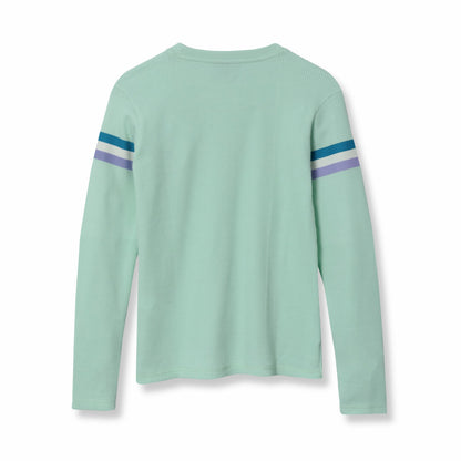 Kids Girls Myriad Thermal Stripe Long-Sleeve T-Shirt | Eddie Bauer