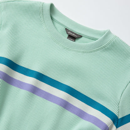 Kids Girls Myriad Thermal Stripe Long-Sleeve T-Shirt | Eddie Bauer
