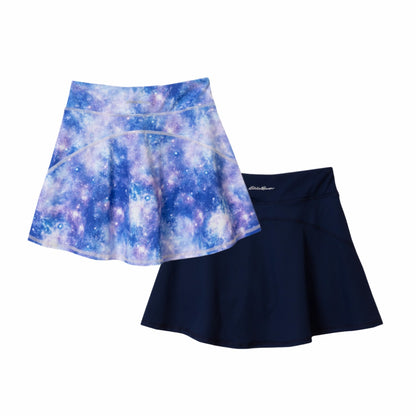 Kids Girls Trail Active Skort - Print 2-Pack | Eddie Bauer