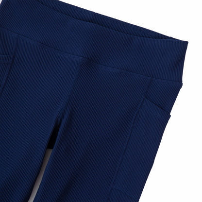 Kids Girls Ribbed Leggings | Eddie Bauer