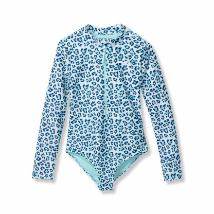 Kids Girls Sea Spray Ls One Piece Swimsuit | Eddie Bauer