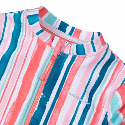 Kids Girls Sea Spray Ls One Piece Swimsuit | Eddie Bauer