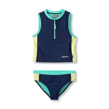 Kids Girls Sea Spray Tankini | Eddie Bauer