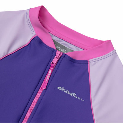Kids Girls Sea Spray Ls One Piece & Short Set | Eddie Bauer