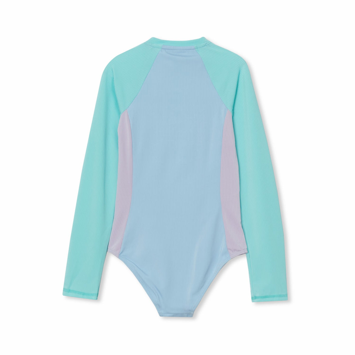 Girls Sea Spray LS One PC Zip Front Swimsuit | Eddie Bauer