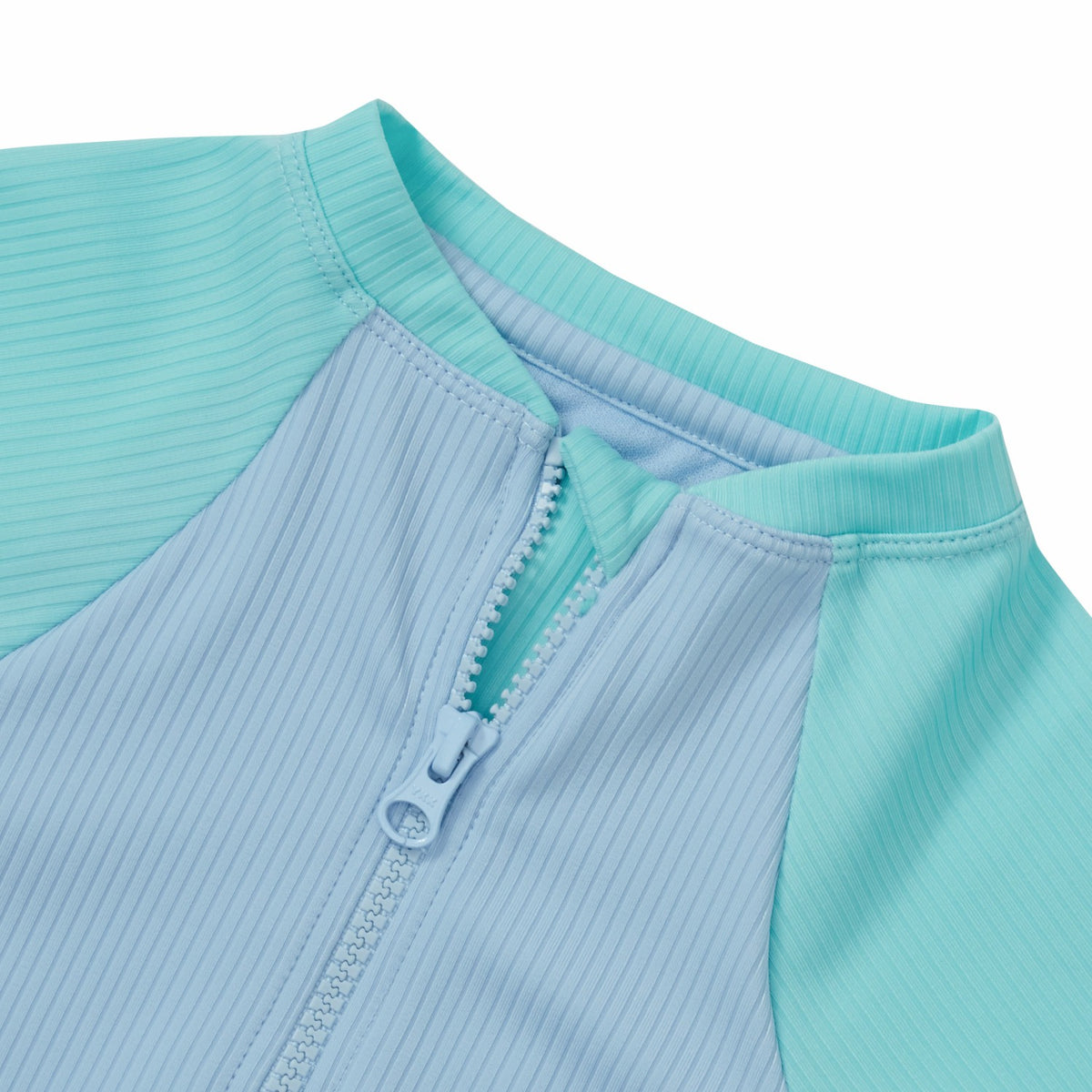 Girls Sea Spray LS One PC Zip Front Swimsuit | Eddie Bauer