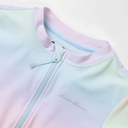 Kids Girls Sea Spray Ls One Piece Swimsuit | Eddie Bauer