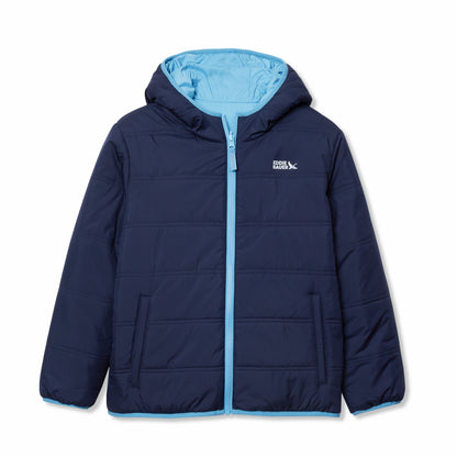 Girls Deer Harbor Reversible Hooded Jacket | Eddie Bauer