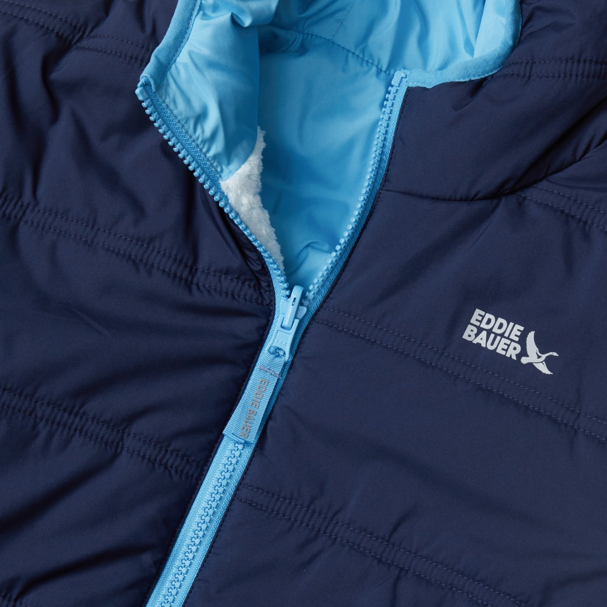 Girls Deer Harbor Reversible Hooded Jacket | Eddie Bauer