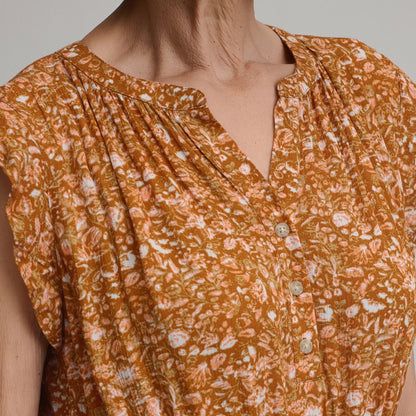 Women's Flutter Sleeve Smocked Waist Midi Dress | Eddie Bauer