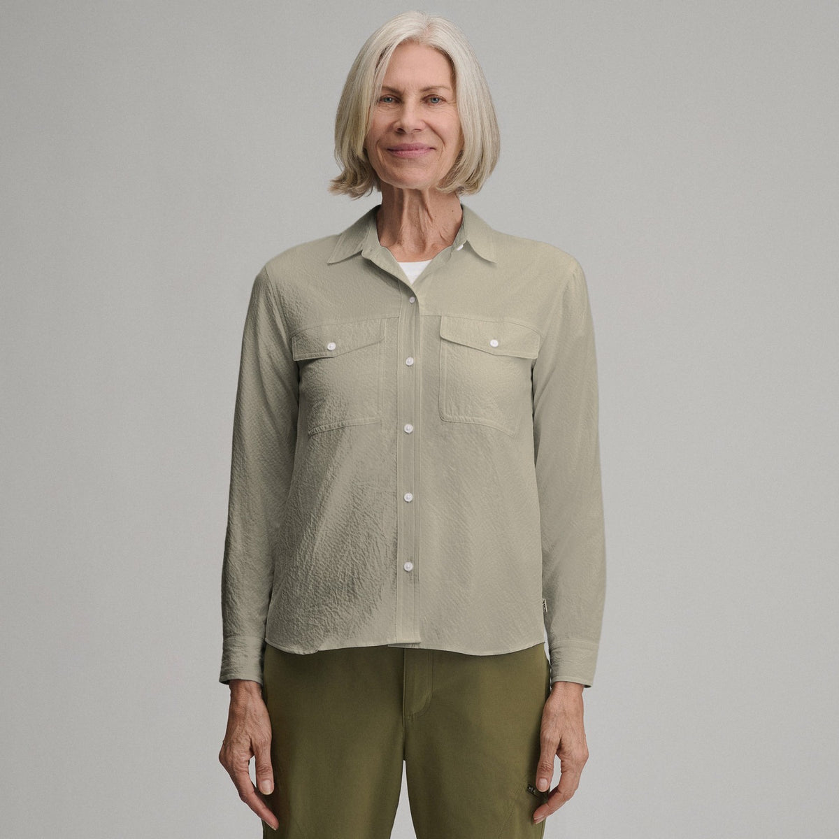 Women's Mountain 3.0 Long-Sleeve Shirt - Solid | Eddie Bauer