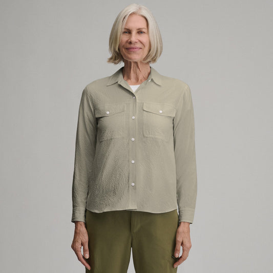 Women's Mountain 3.0 Long-Sleeve Shirt - Solid | Eddie Bauer