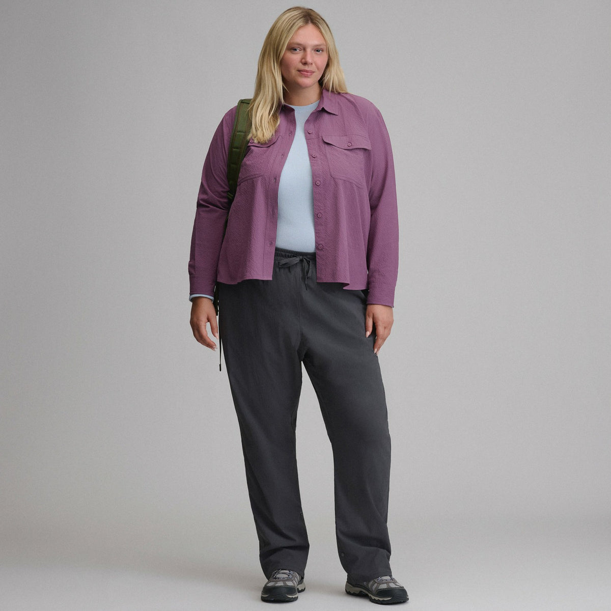 Women's Mountain 3.0 Long-Sleeve Shirt - Solid | Eddie Bauer