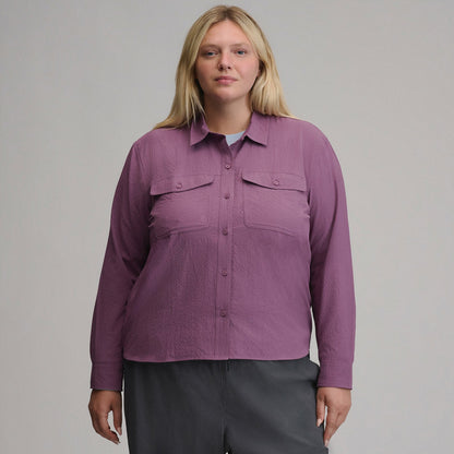 Women's Mountain 3.0 Long-Sleeve Shirt - Solid | Eddie Bauer