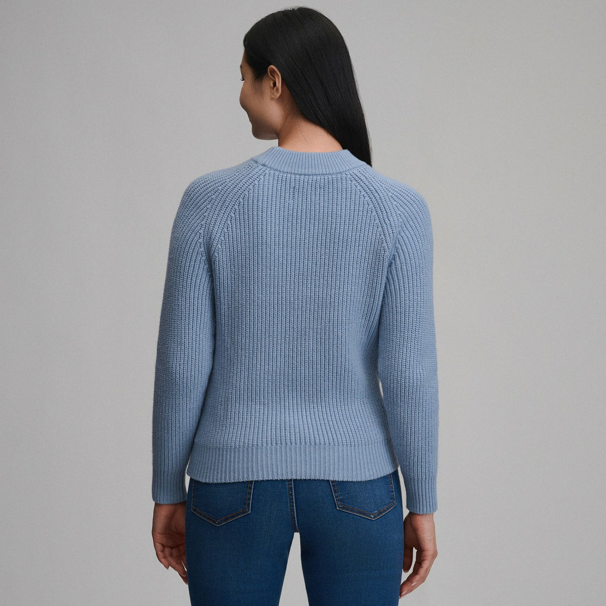 Women's Solid Mock-Neck Sweater | Eddie Bauer