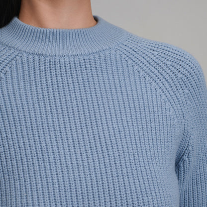 Women's Solid Mock-Neck Sweater | Eddie Bauer