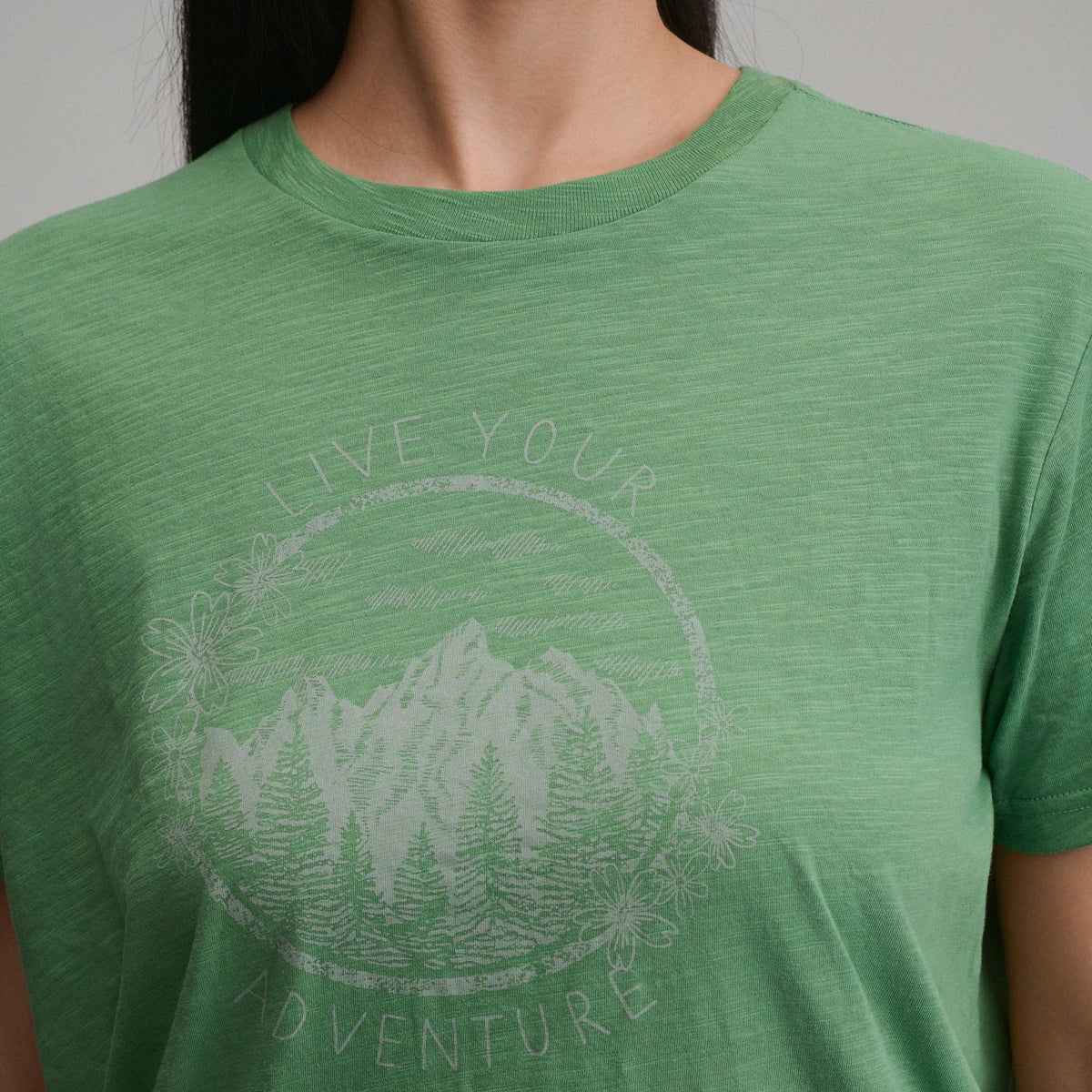 Women's Short-Sleeve Relaxed Boyfriend Graphic T-Shirt - Adventure | Eddie Bauer