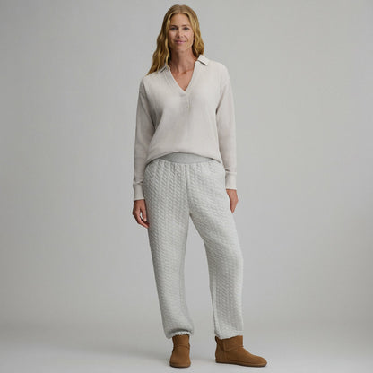 Women's Lounge V-Neck Thermal Crew | Eddie Bauer