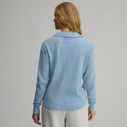 Women's Lounge V-Neck Thermal Crew | Eddie Bauer
