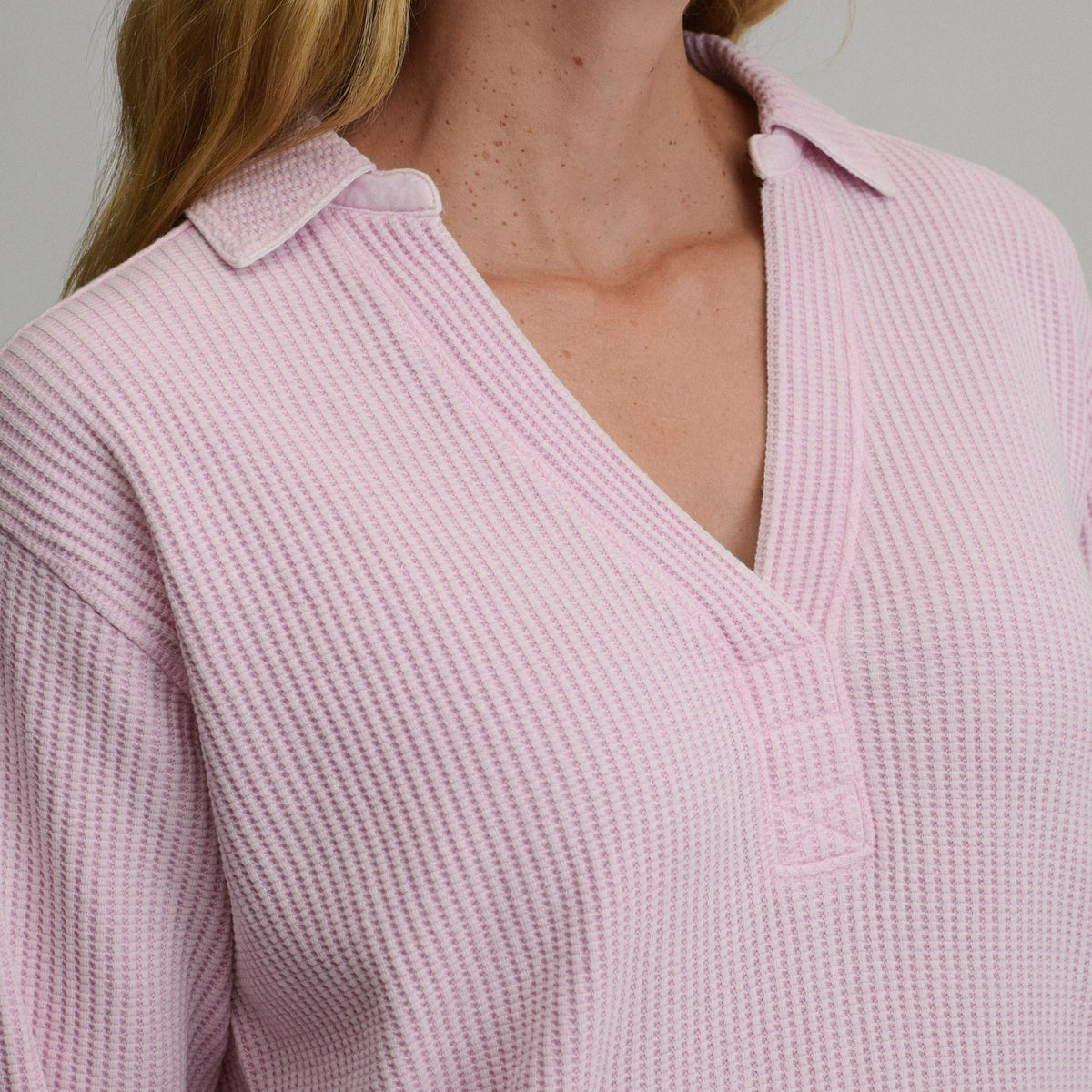 Women's Lounge V-Neck Thermal Crew | Eddie Bauer