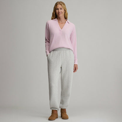 Women's Lounge V-Neck Thermal Crew | Eddie Bauer