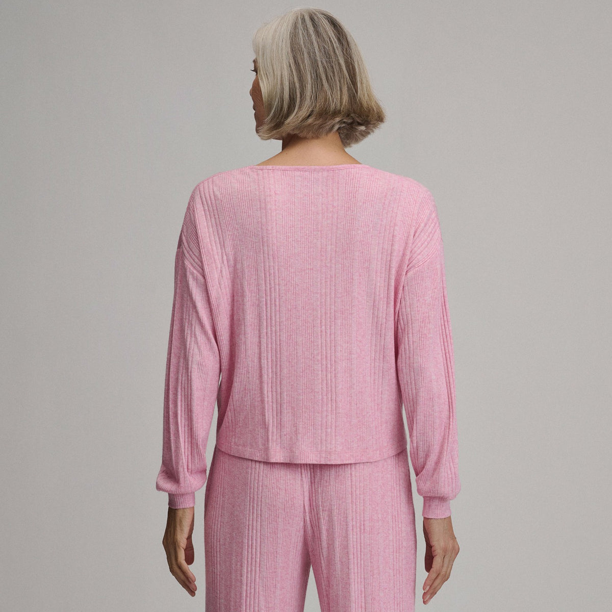 Women's Long-Sleeve Cozy Rib Crew | Eddie Bauer