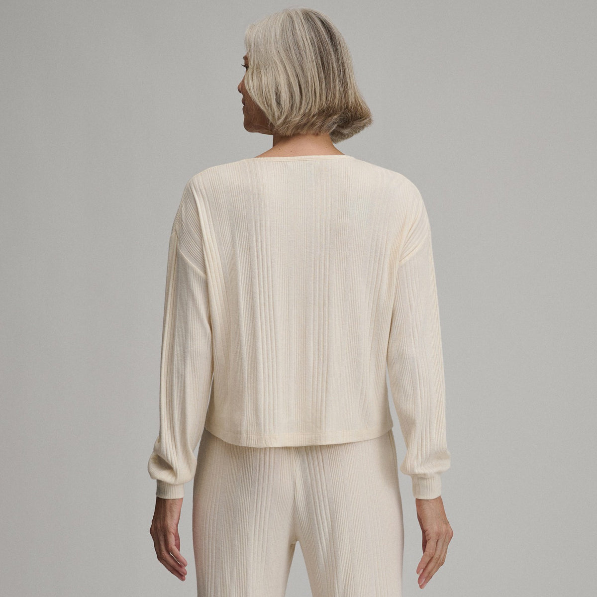 Women's Long-Sleeve Cozy Rib Crew | Eddie Bauer