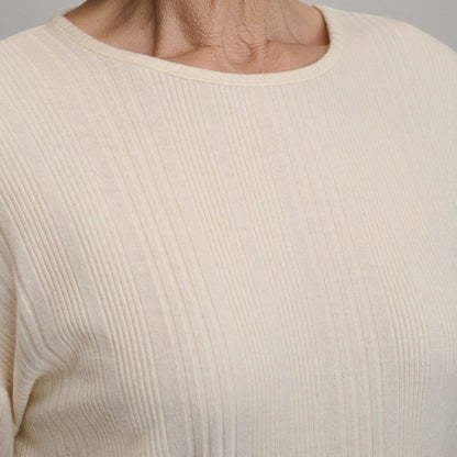 Women's Long-Sleeve Cozy Rib Crew | Eddie Bauer