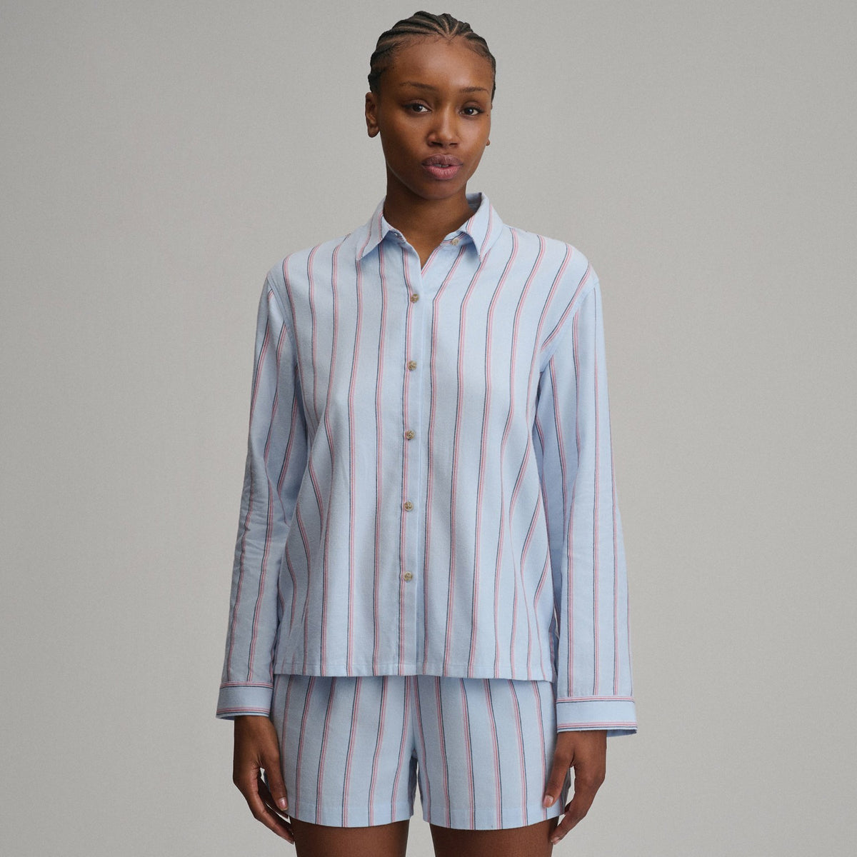Women's Long-Sleeve Softened Sleep Shirt | Eddie Bauer