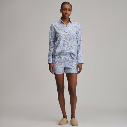 Women's Long-Sleeve Softened Sleep Shirt | Eddie Bauer