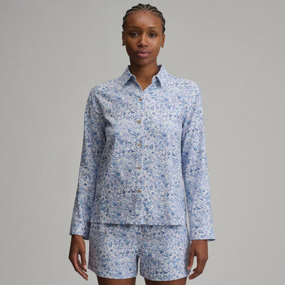 Women's Long-Sleeve Softened Sleep Shirt | Eddie Bauer