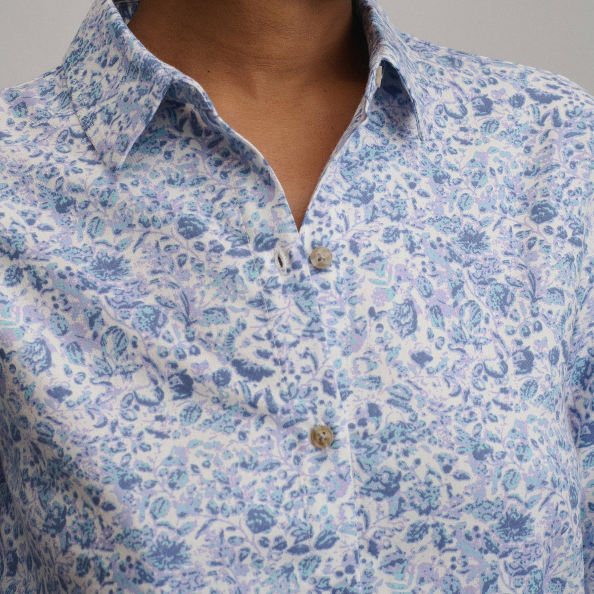 Women's Long-Sleeve Softened Sleep Shirt | Eddie Bauer