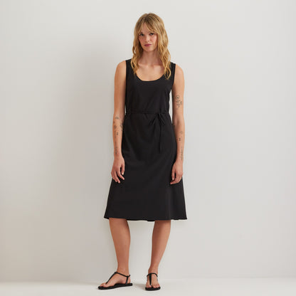 Women's Departure Tie Front Midi Dress | Eddie Bauer