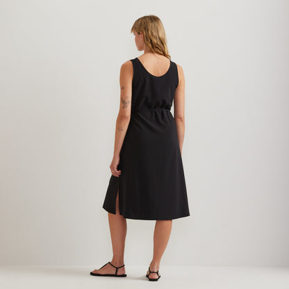 Women's Departure Tie Front Midi Dress | Eddie Bauer