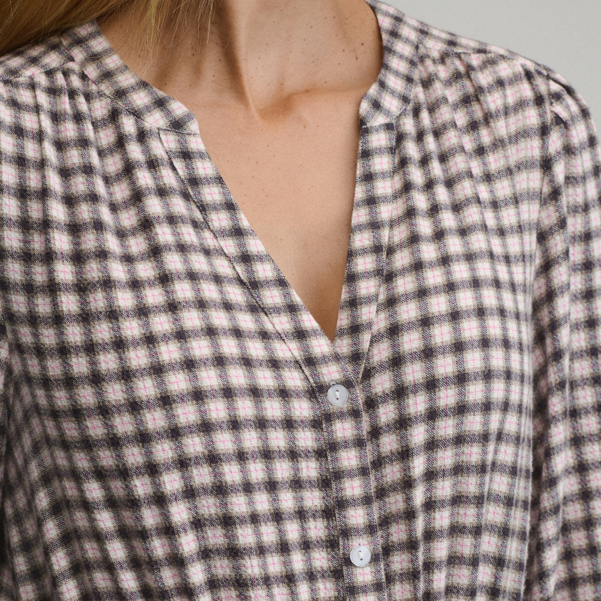 Women's Plaid Button Front Belted Midi Dress | Eddie Bauer