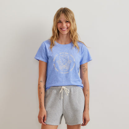 Women's Graphic-Right Here Right Now | Eddie Bauer