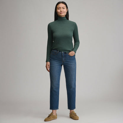 Women's Long-Sleeve Everyday Turtleneck | Eddie Bauer